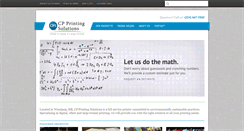 Desktop Screenshot of cpprintingsolutions.com